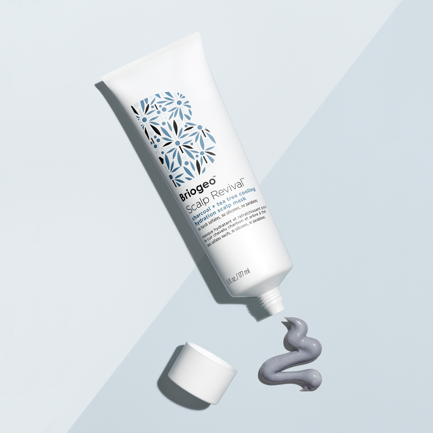 SCALP REVIVAL CHARCOAL + TEA TREE COOLING HYDRATION MASK FOR DRY, ITCHY SCALP (MASCARILLA CAPILAR HIDRATANTE)